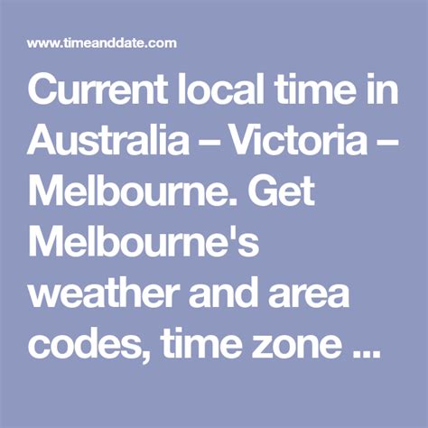 current local time in australia